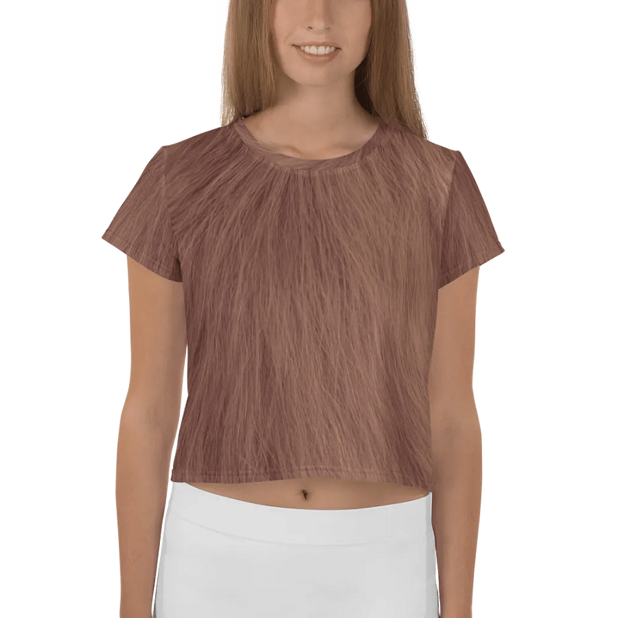 Cinnamon Cat Crop Tee product image (6)