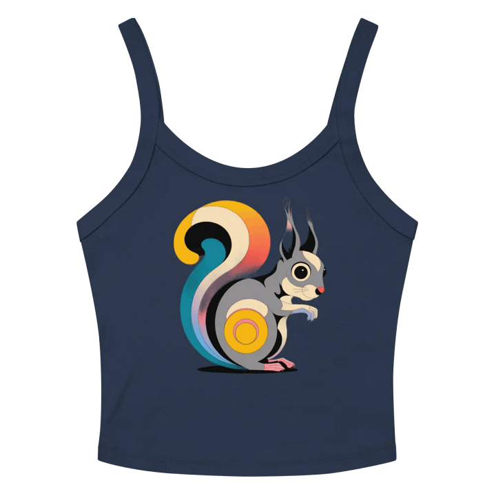 Whimsical Squirrel Tail Tank Top product image (2)