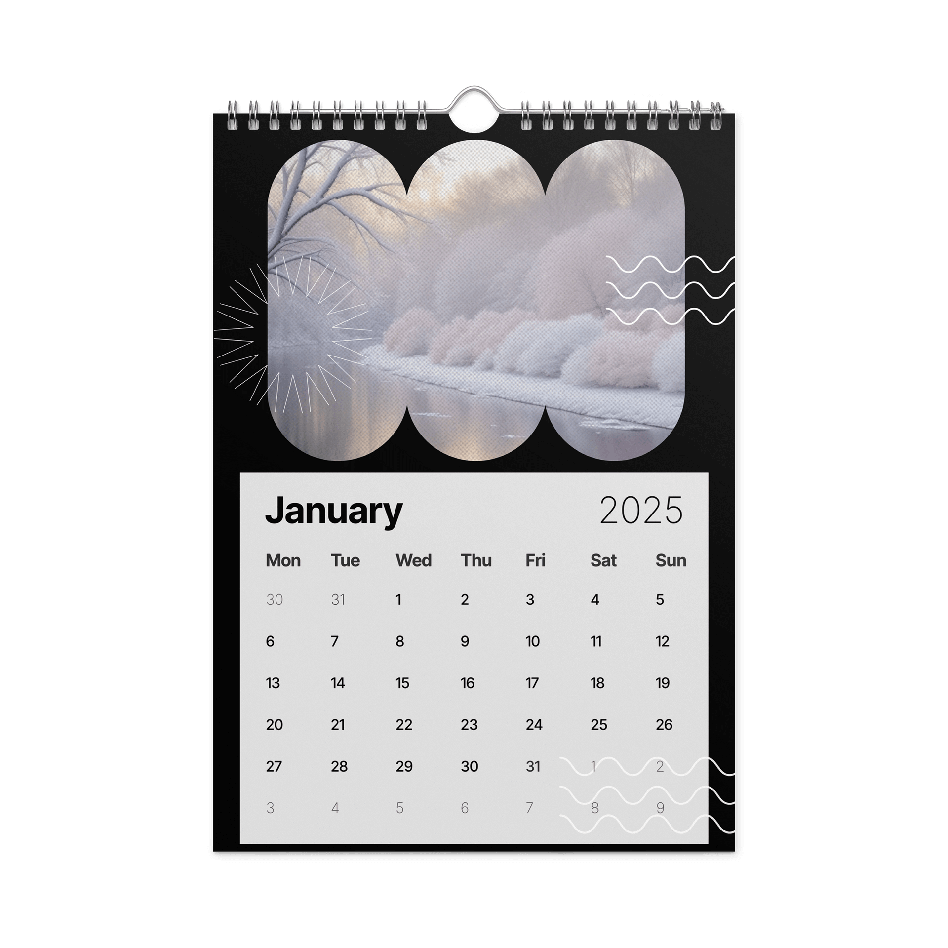 SEASONAL NATURE WALL CALENDAR 2026 product image (6)
