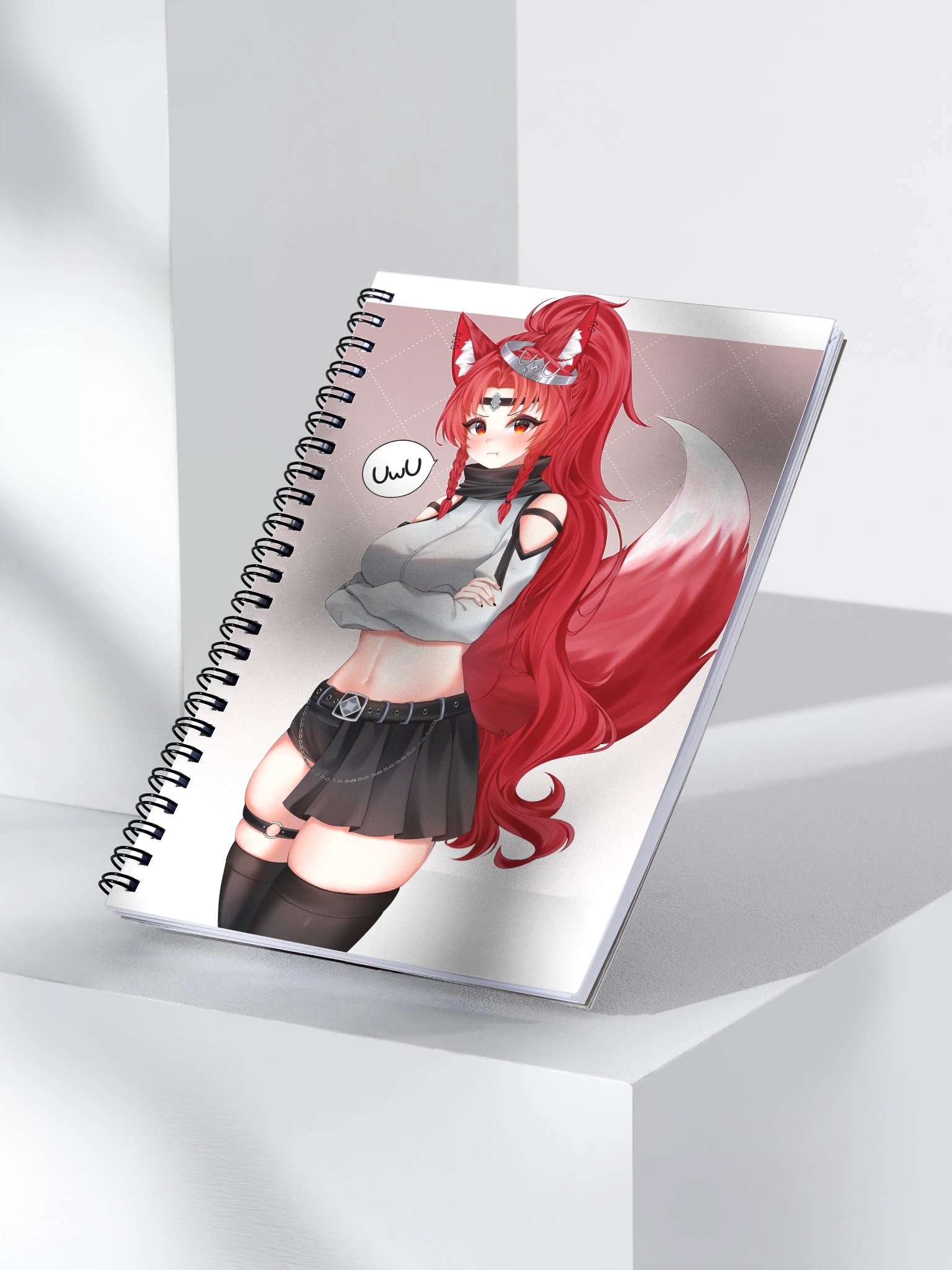 UwU queen Star Spiral notebook product image (3)