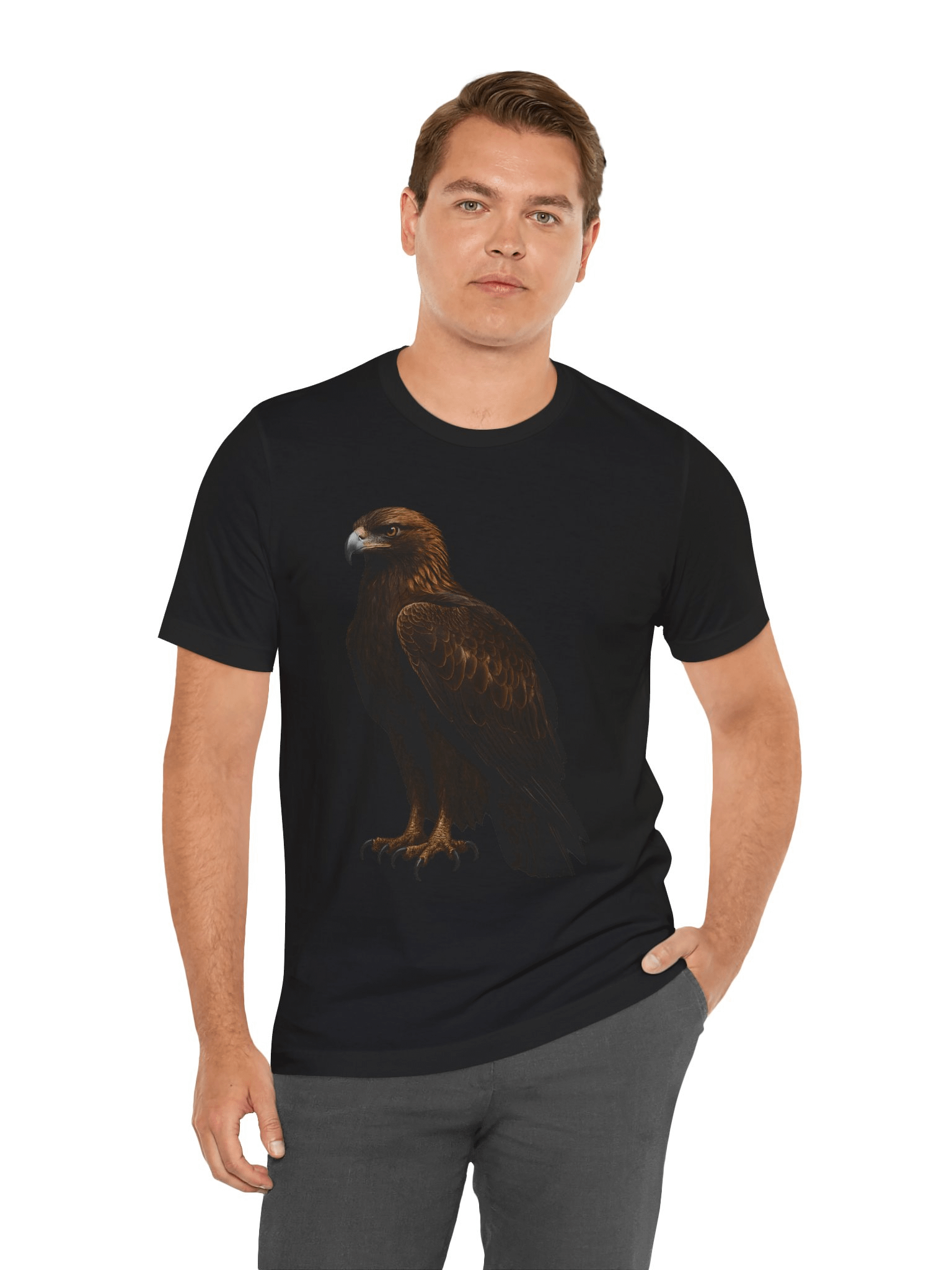 Majestic Raptor Illustration T-Shirt product image (2)