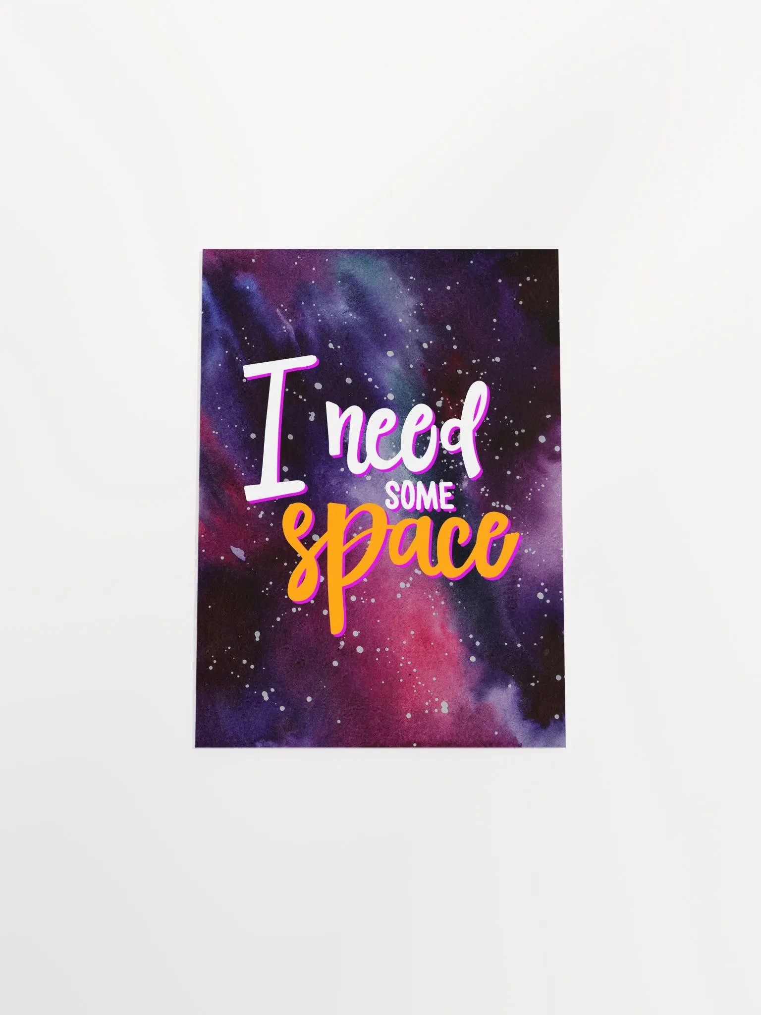 I need some Space [neon/synthwave/vaporwave/watercolor] — aesthetic watercolor poster, neon space poster, retrowave poster, motivation quotes product image (9)