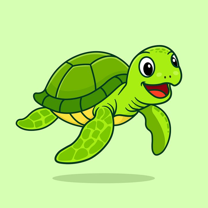 Cute Turtle Vector Character product image (1)