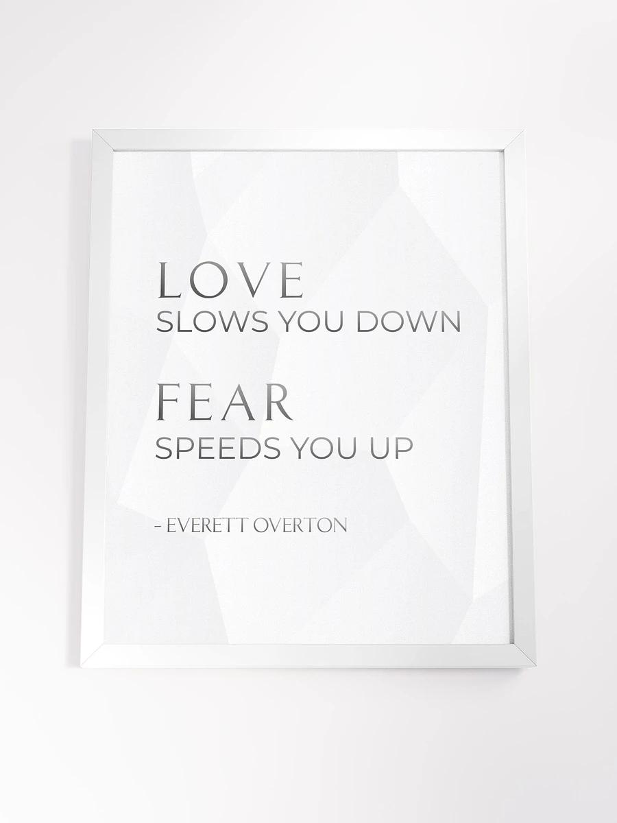 Love Slows You Down Wood Framed Artwork product image (1)