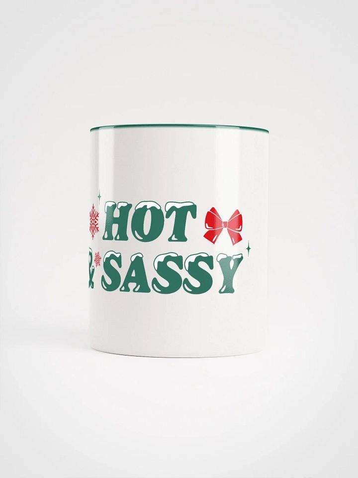 "Hot & Sassy" Mug - Green product image (1)