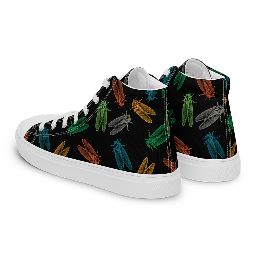 All Over Confetti Cicadas High Top Sneakers (Women’s) Image 4