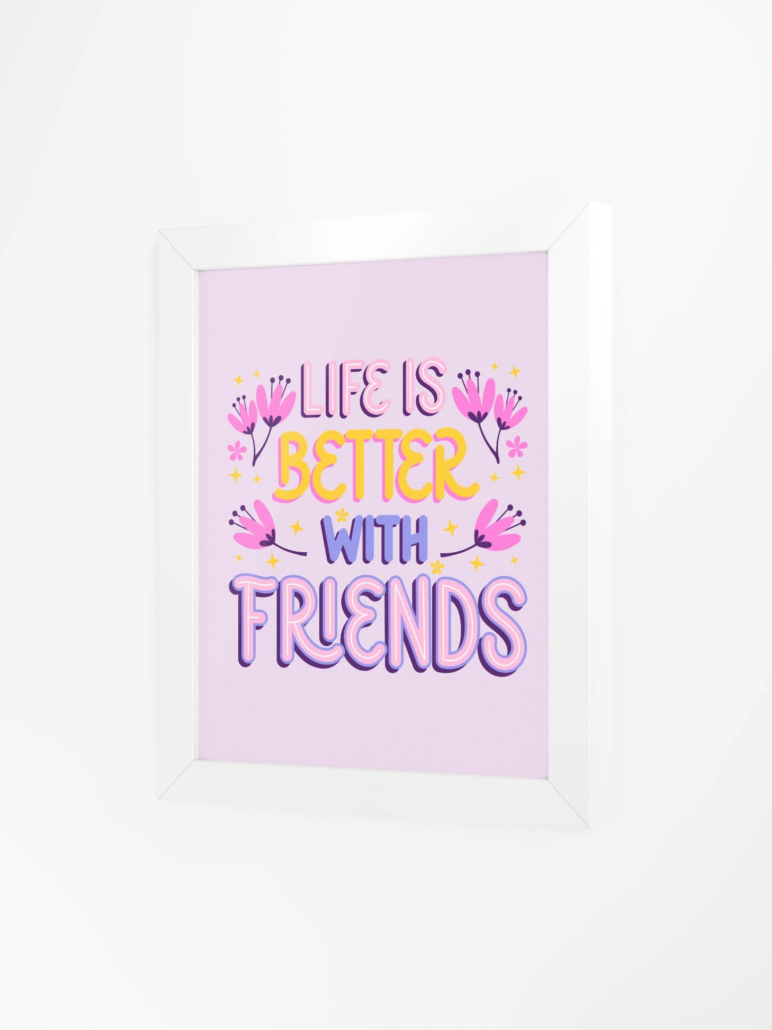 Friendship Blooms Framed Poster product image (3)