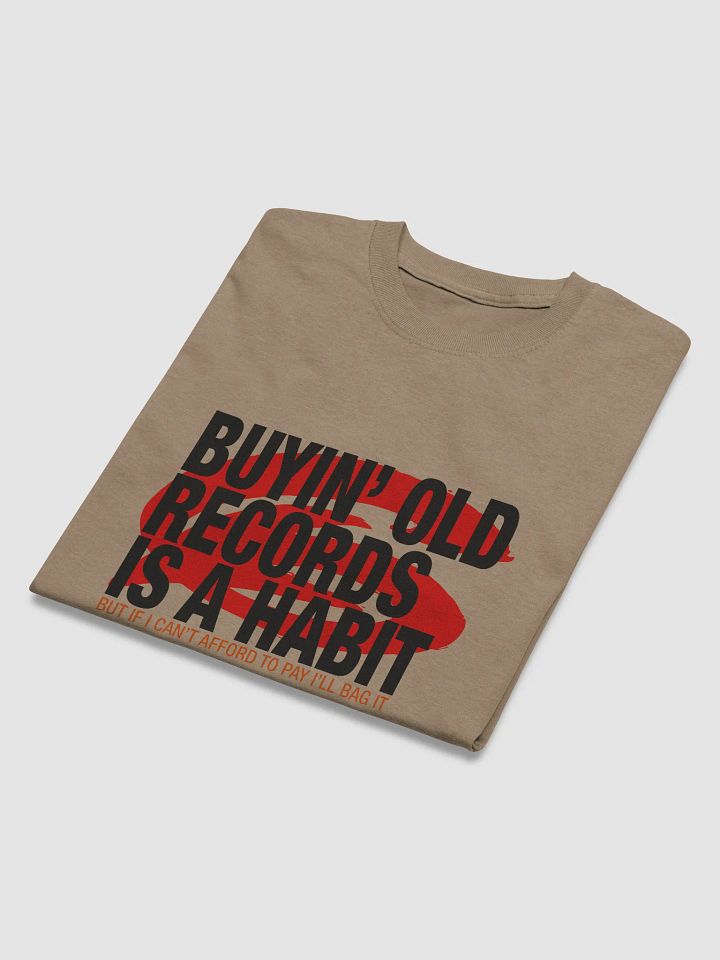 Buyin' Old Records Tee (Black Print) product image (2)