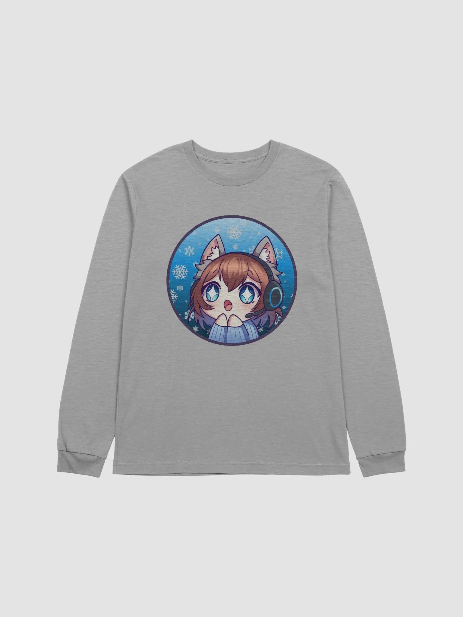 Women's Let it Snow Cat Long Sleeve-T product image (1)