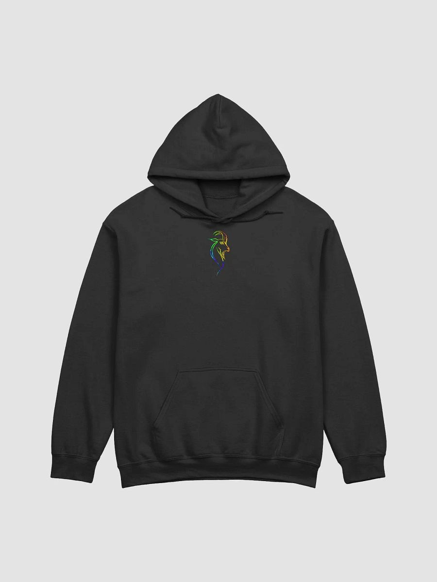 Majestic Goat Hoodie Front + Back (12 Color Choices) product image (3)
