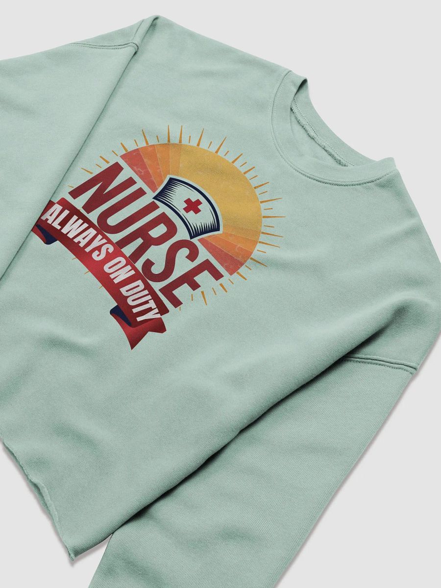 Nurse's Duty Fleece Crop Sweatshirt product image (15)