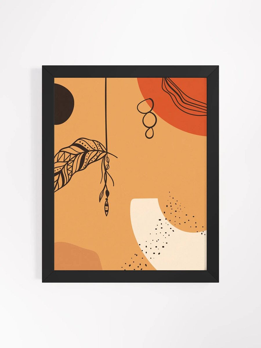 Vibrant Ayous Wood Framed Matte Poster product image (14)