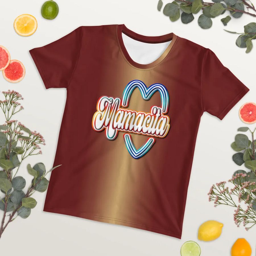 Mamacita All Over Print T-shirt product image (7)
