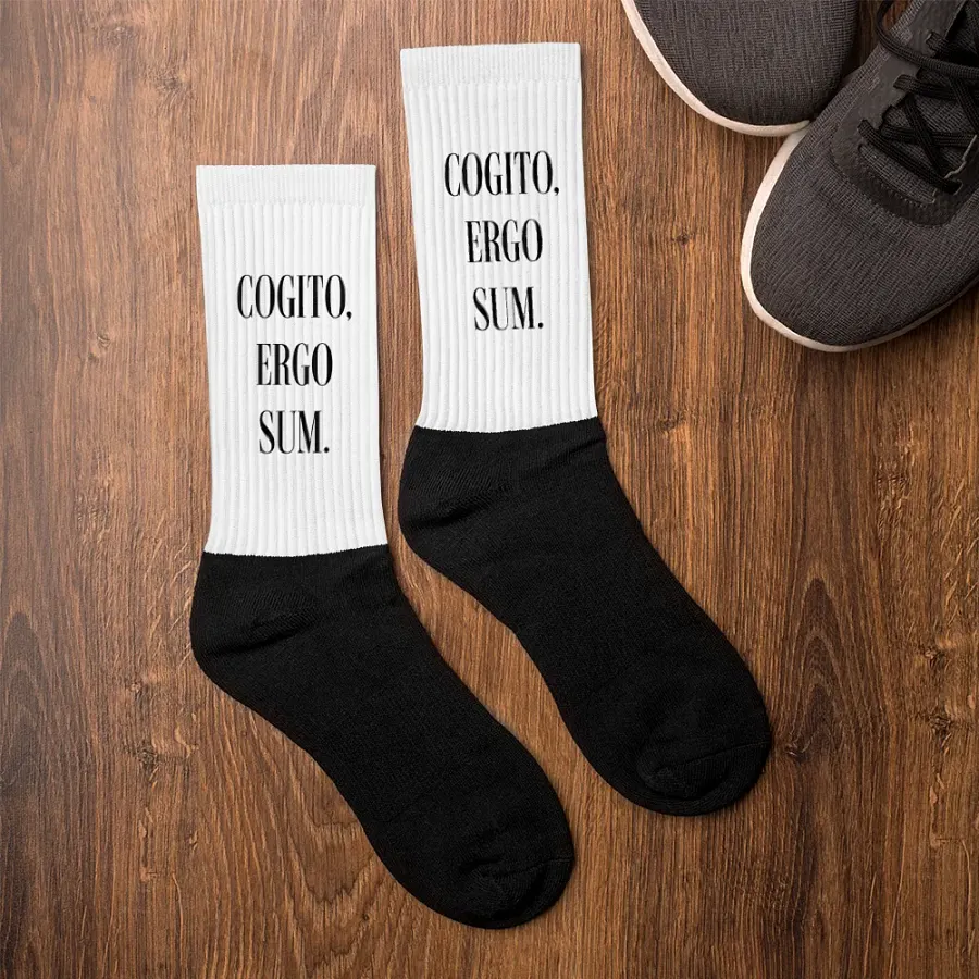 Cogito, Ergo Sum Socks product image (7)