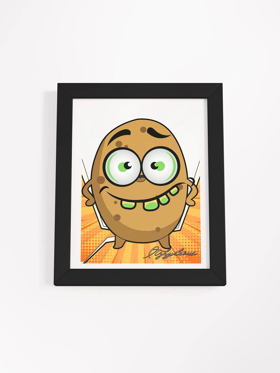 Poptropica Potato Smiles Framed Poster product image (1)