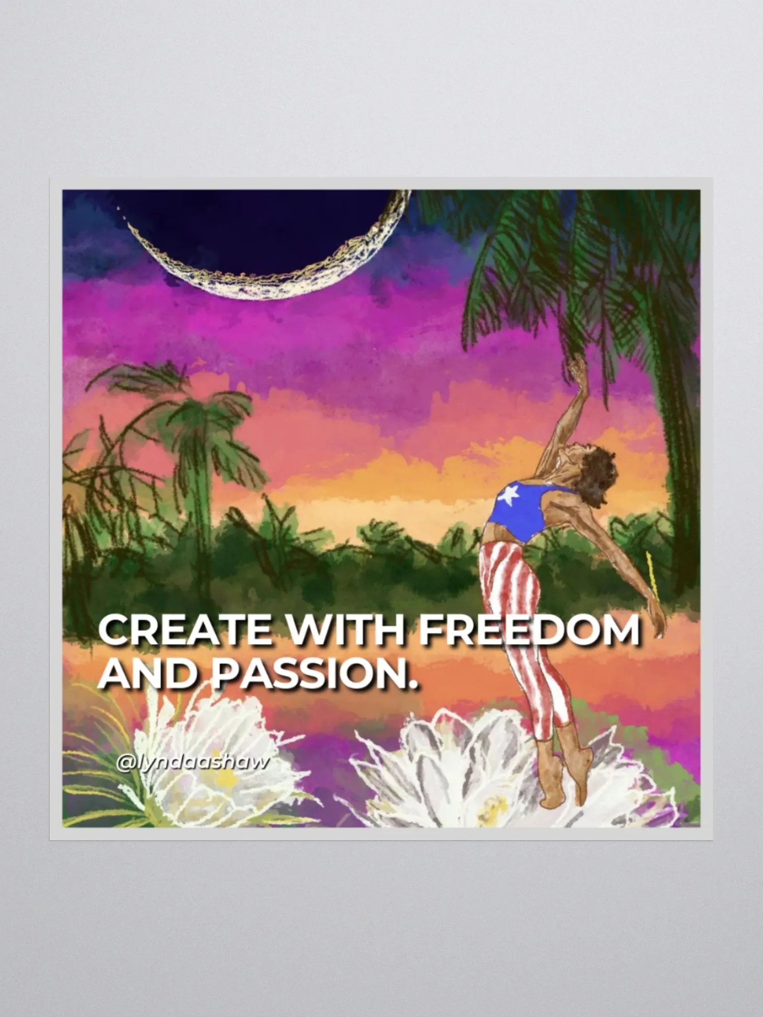 Dama de Noche; sticker product image (1)