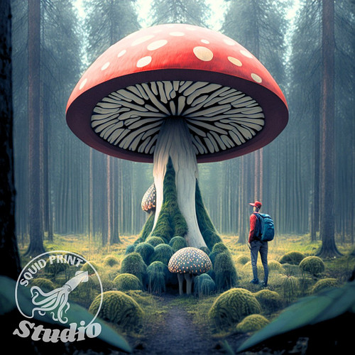 Great Mushroom Forest Printable Digital Wall Art - Digital Download Printable Wall Art -Squid Print Studio

https://www.squid...