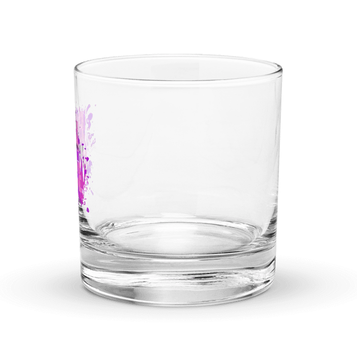 Born to Dance Her Silhouette Rocks Glass product image (2)