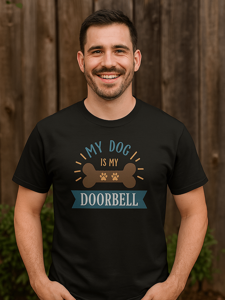 My Dog is my Doorbell Graphic Tee product image (1)