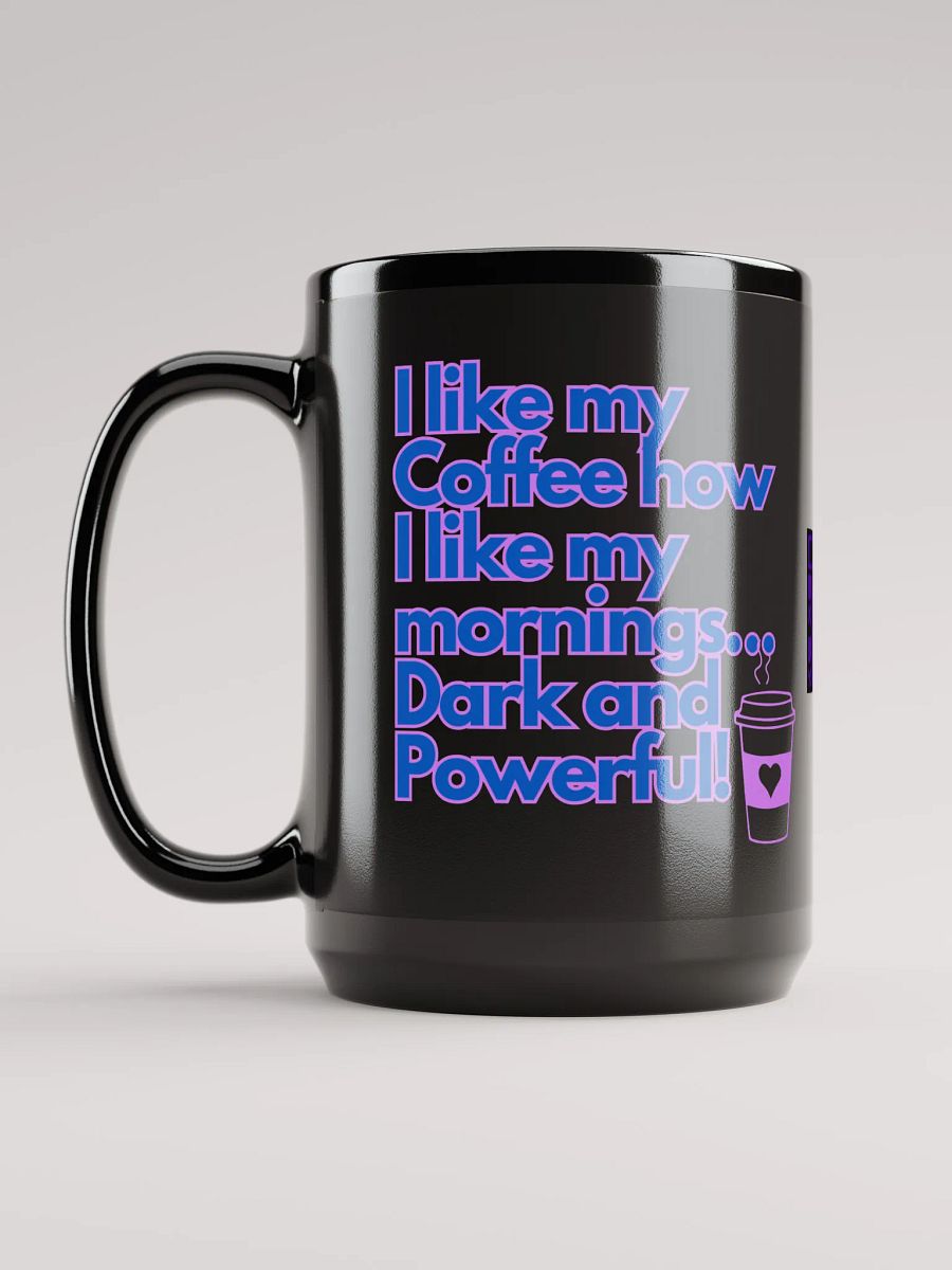 Cellar 8T Coffee - Powerful - Gloss Black Mug product image (6)