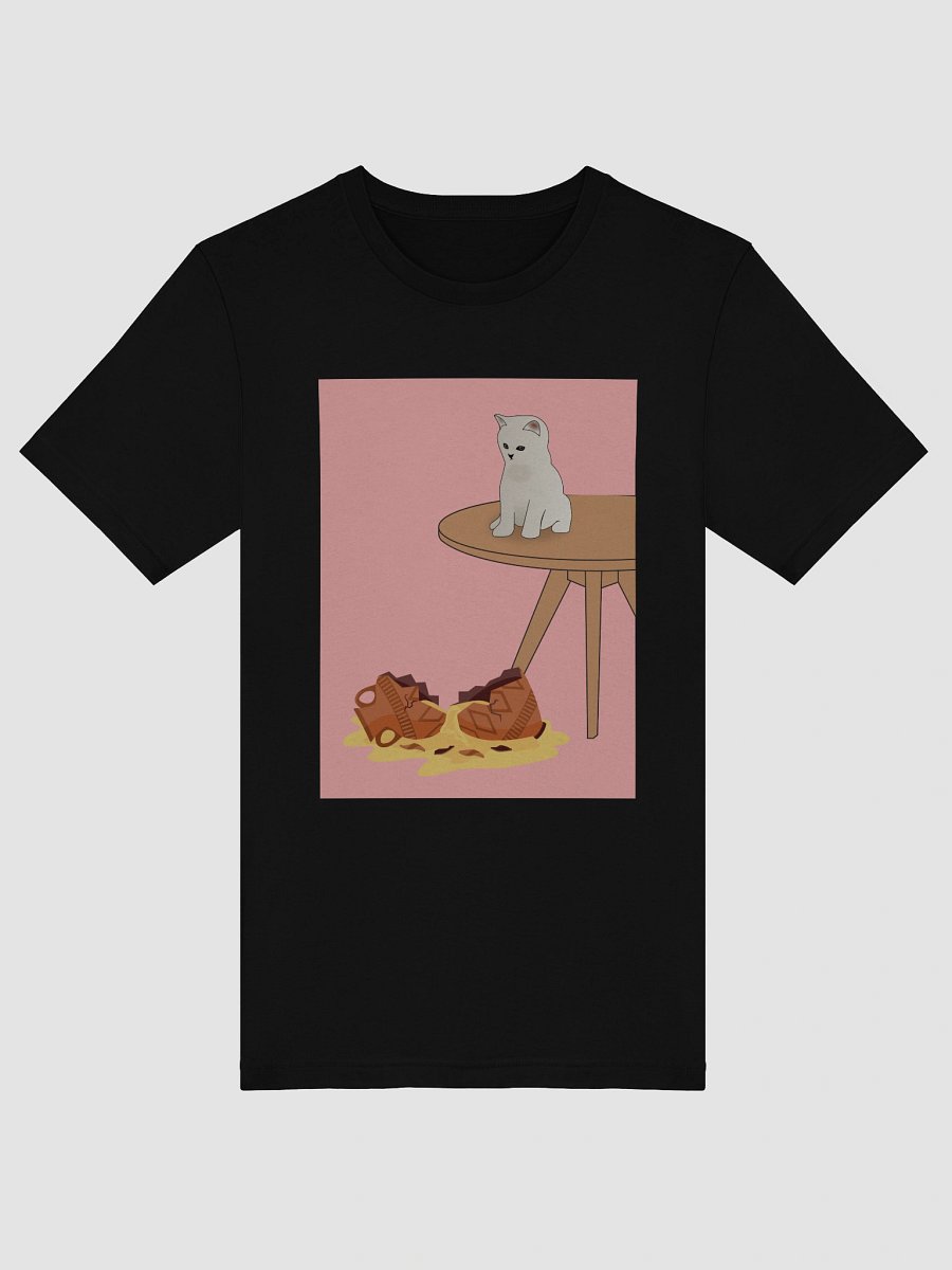 Cat Breaks Vase - T-Shirt product image (5)