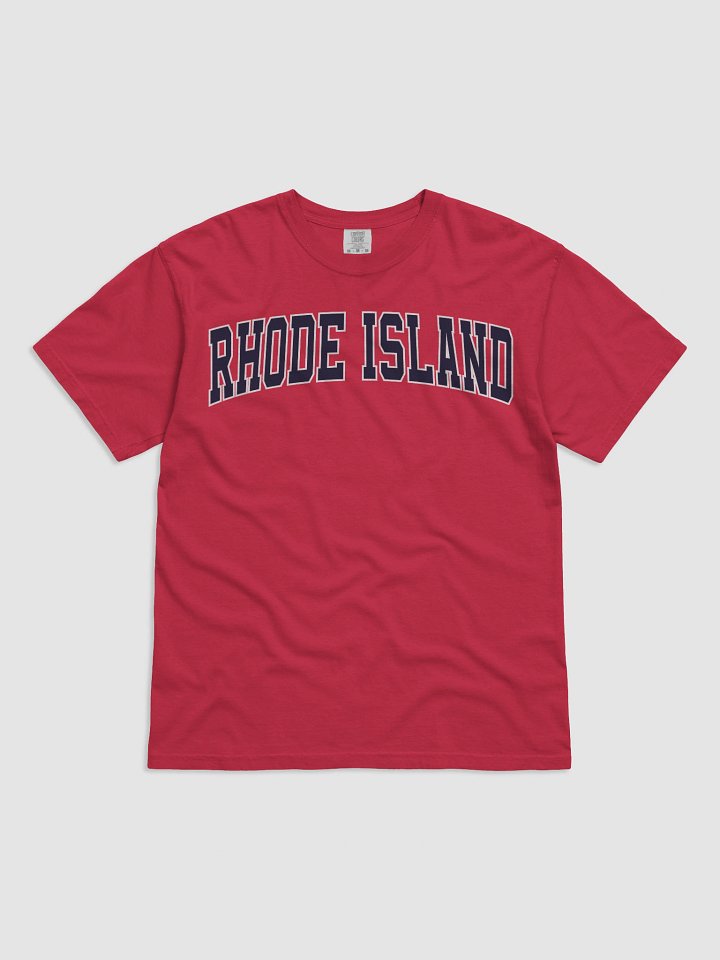 Rhode Island Vintage Stylish Unisex Garment-Dyed T-shirt product image (2)