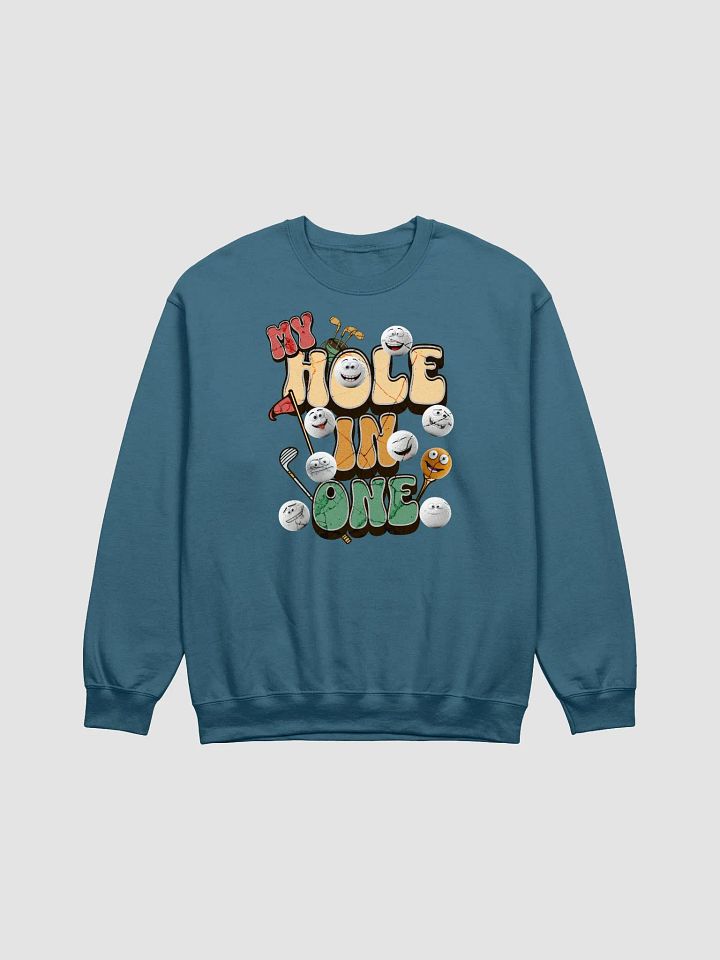 My Hole In One Playful Golf Balls Crewneck Sweatshirt product image (1)