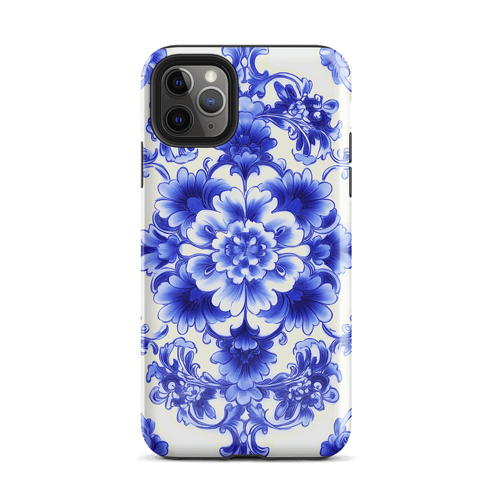 Blue and White Chinese Porcelain Pattern iPhone® Tough Case product image (2)