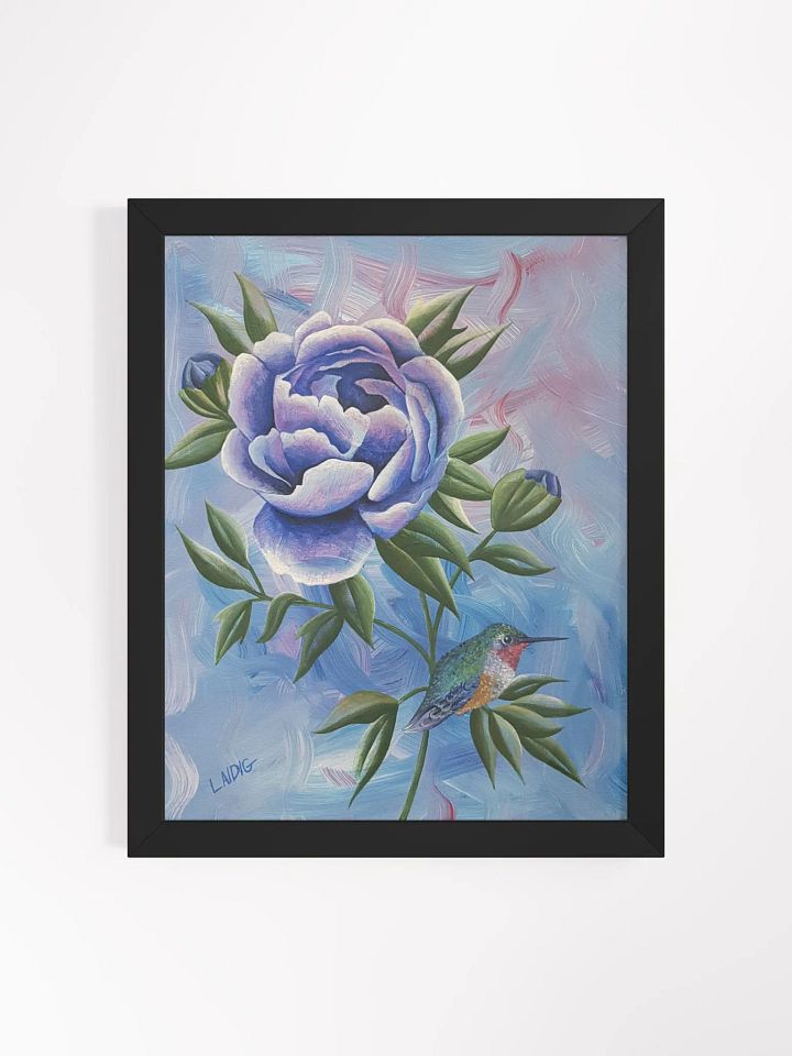 Peony Twilight Framed Art Print product image (3)
