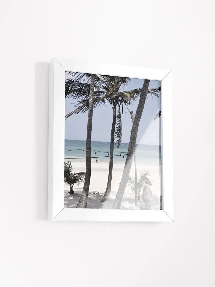 Tulum Beach - Framed High-Quality Matte Poster product image (2)