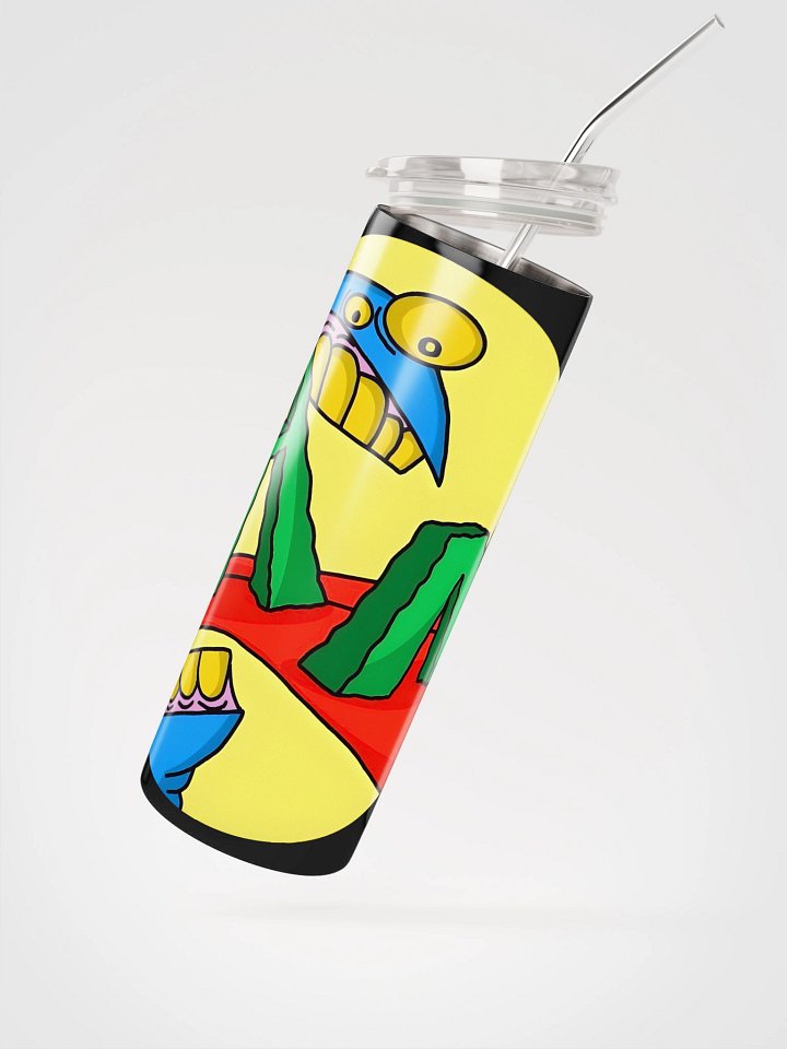 Alpha Mansion Logo Stainless Steel Tumbler product image (3)