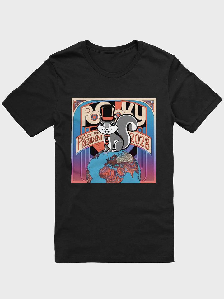Super Comfy and Flattering Tee: Pooky For President 2028 product image (1)