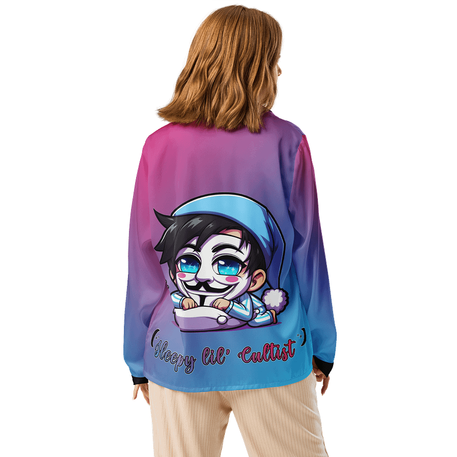 Sleepy Cultist Long Sleeve Pajama Top product image (2)