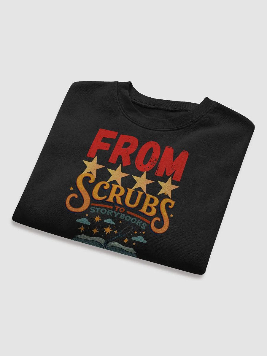 Whimsical Scrubs to Storybooks Crop Sweatshirt product image (32)