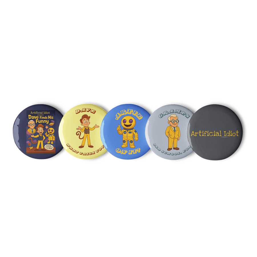 Artificial Idiot Buttons Set product image (1)