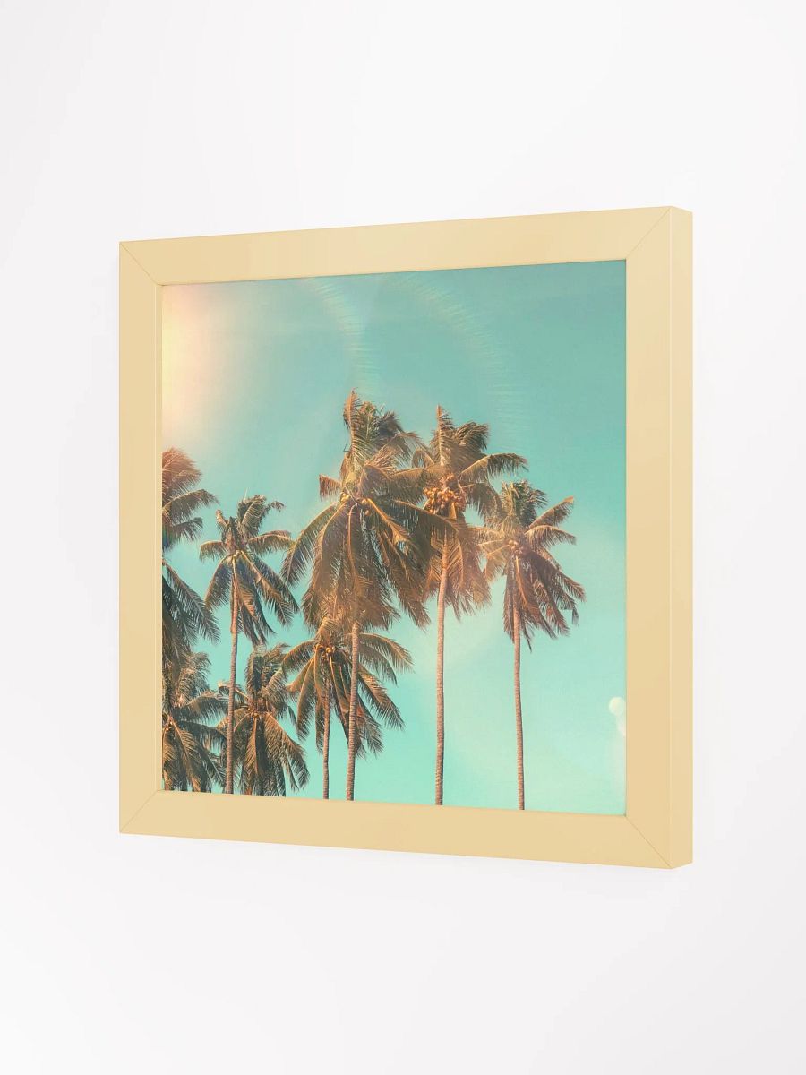 Summer Vibes Framed Matte Poster - Square product image (2)