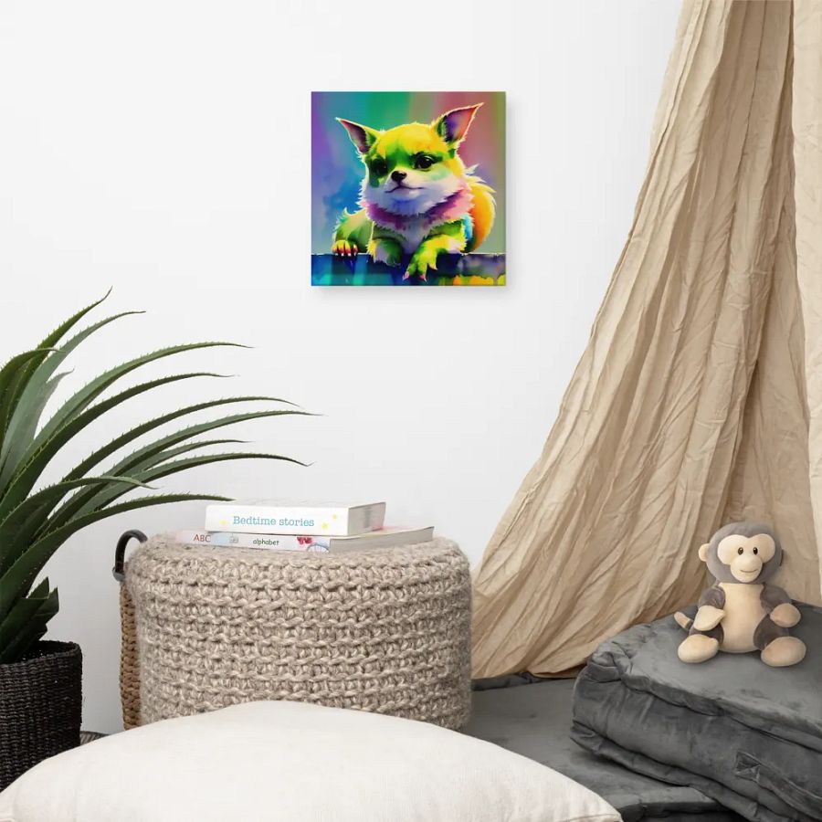 Cute Dog Digital Painting - v7 product image (7)