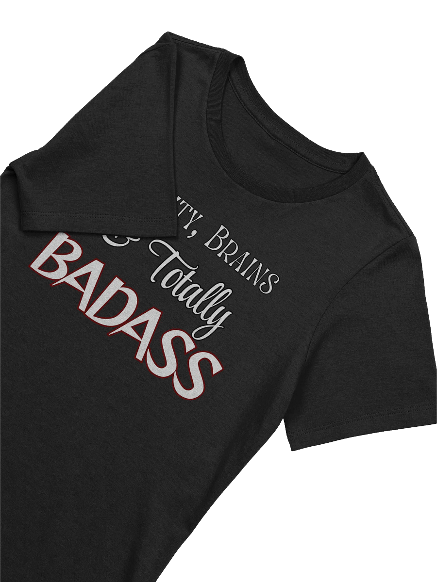 Beauty, Brains & Totally Badass Women's Relaxed Tee product image (3)