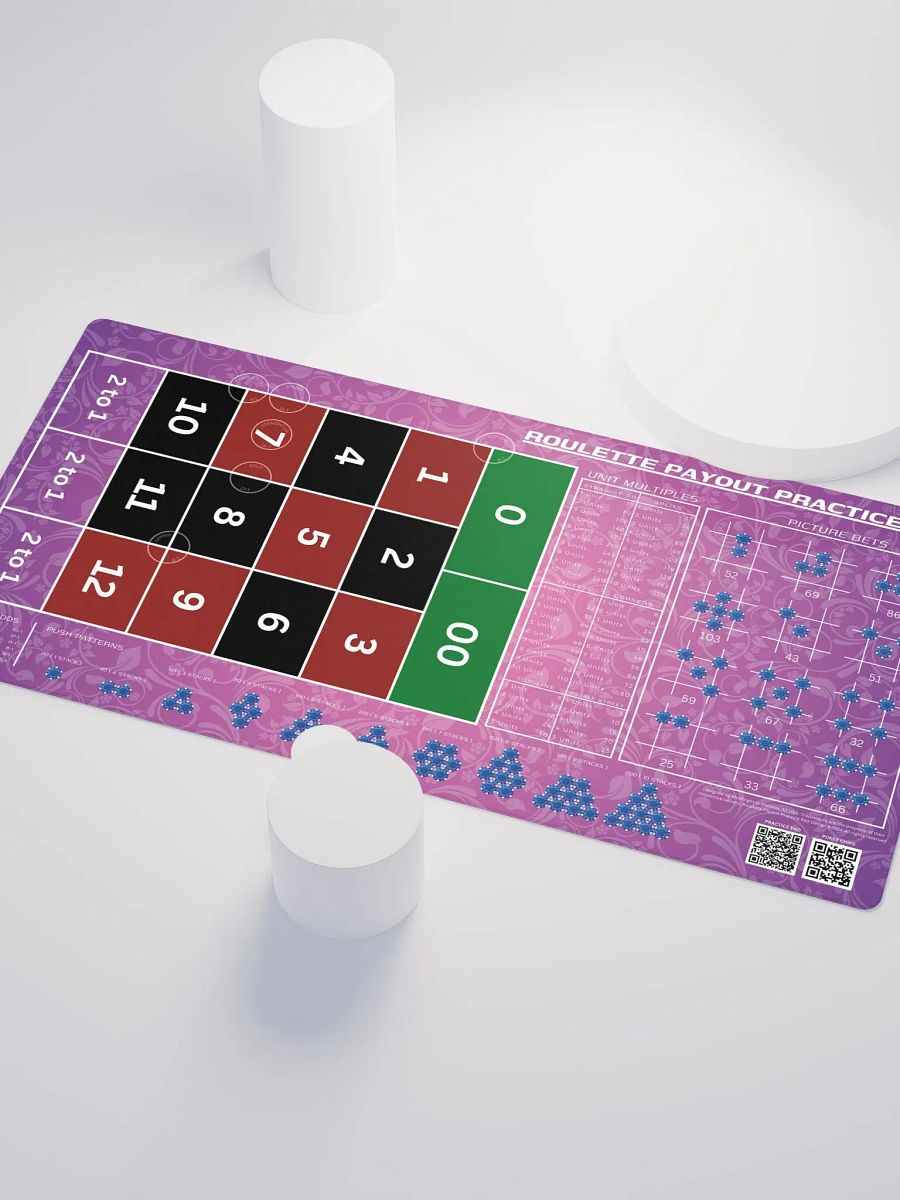 Roulette Payout Practice Pad - Alma Pink Fade product image (3)