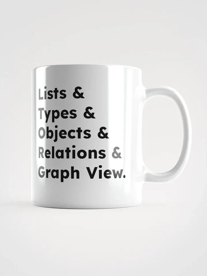 Mug - Anytype Lists and Types and more product image (2)