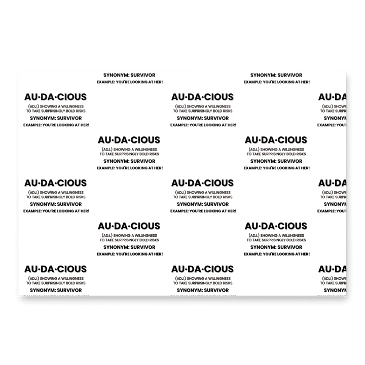 The Audacious Life - Break Free wrapping paper product image (2)