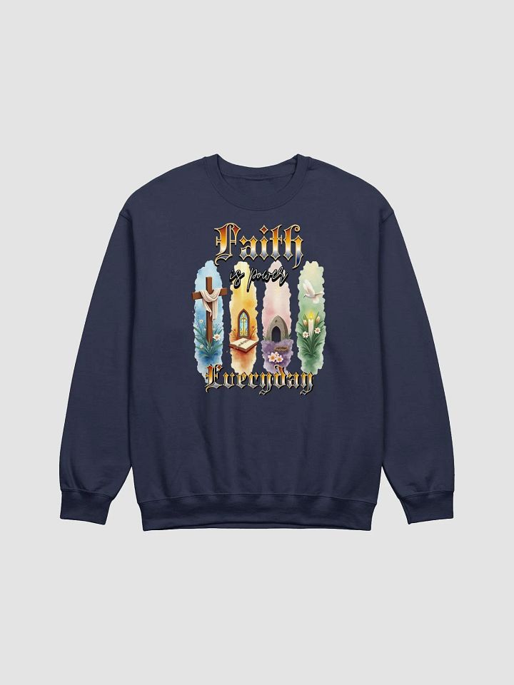 Faith Is Power Everyday Reflections Crewneck Sweatshirt product image (13)