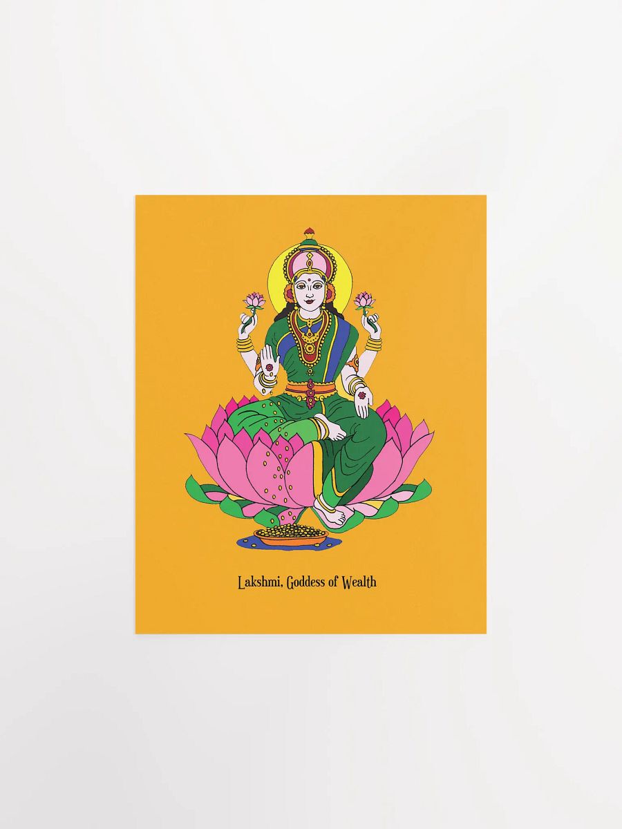 Goddess Lakshmi 8x10 Print product image (1)