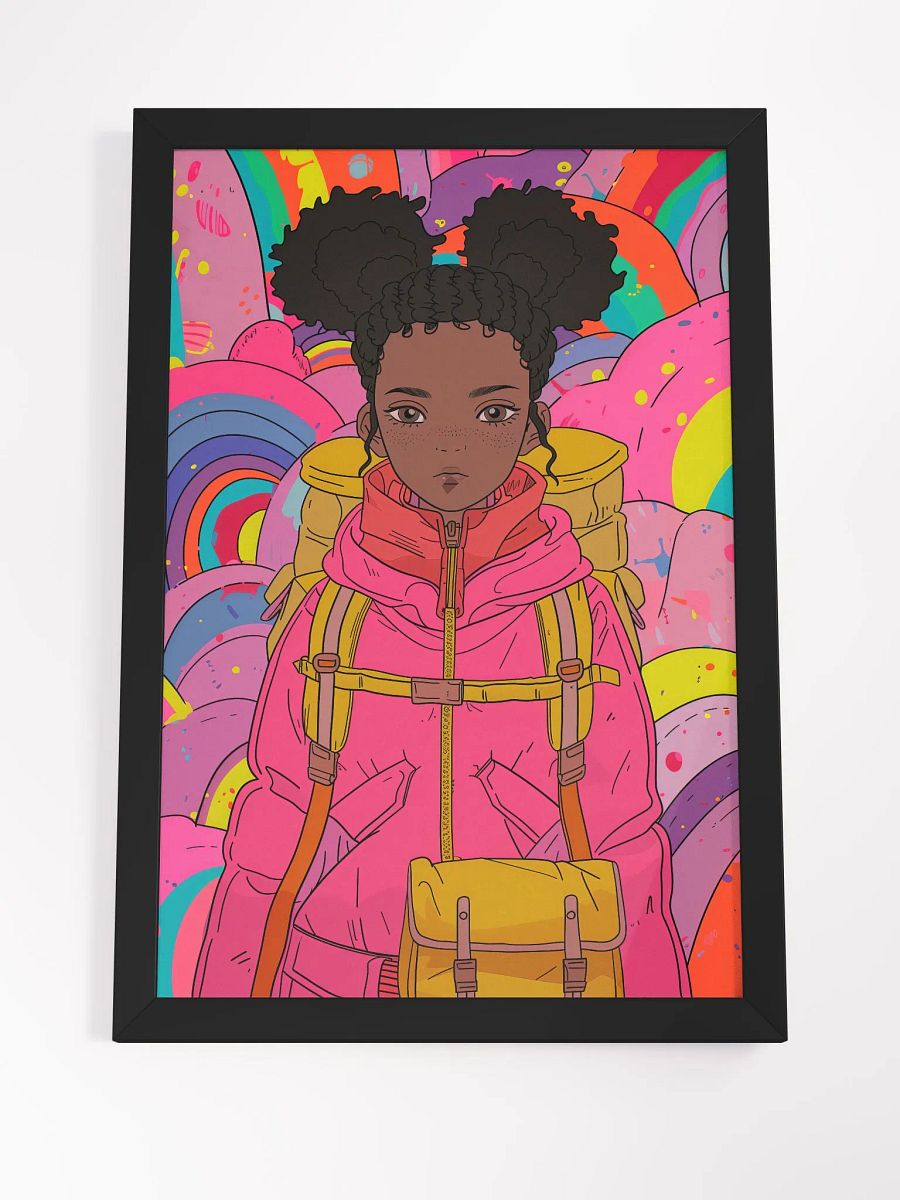Color Pop Cool: Urban Teen Vibes Pop Art Framed Poster product image (4)