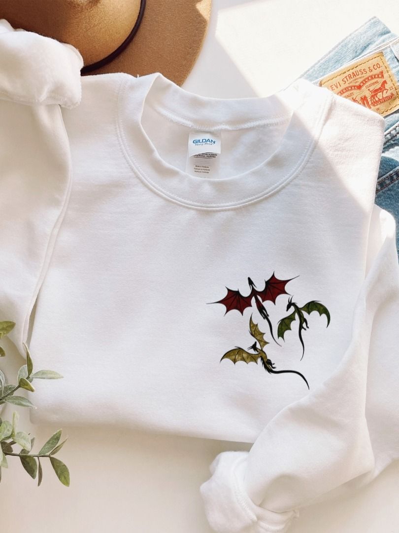 Fantasy Baby Dragon Sweatshirt - Unisex Pullover Crewneck product image (6)