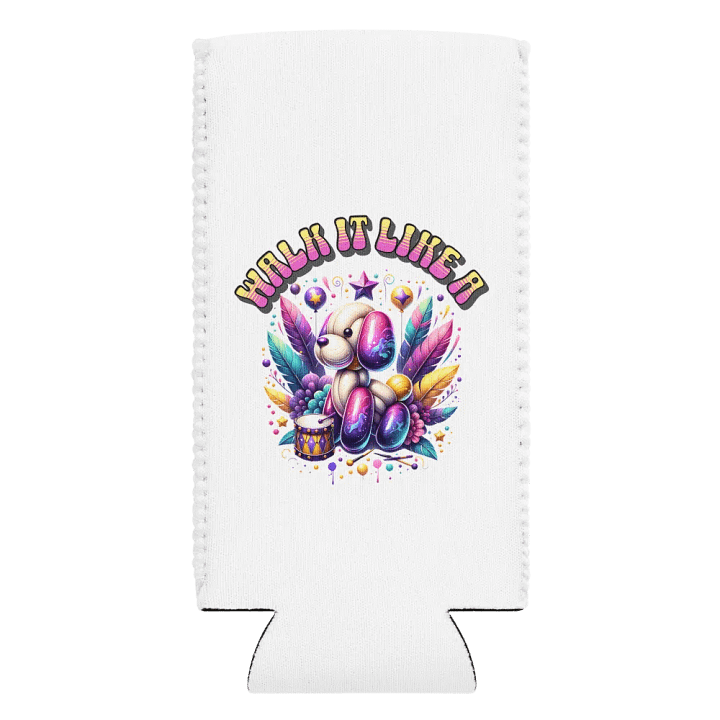 Walk It Like A Dog Whimsical Can Cooler product image (2)