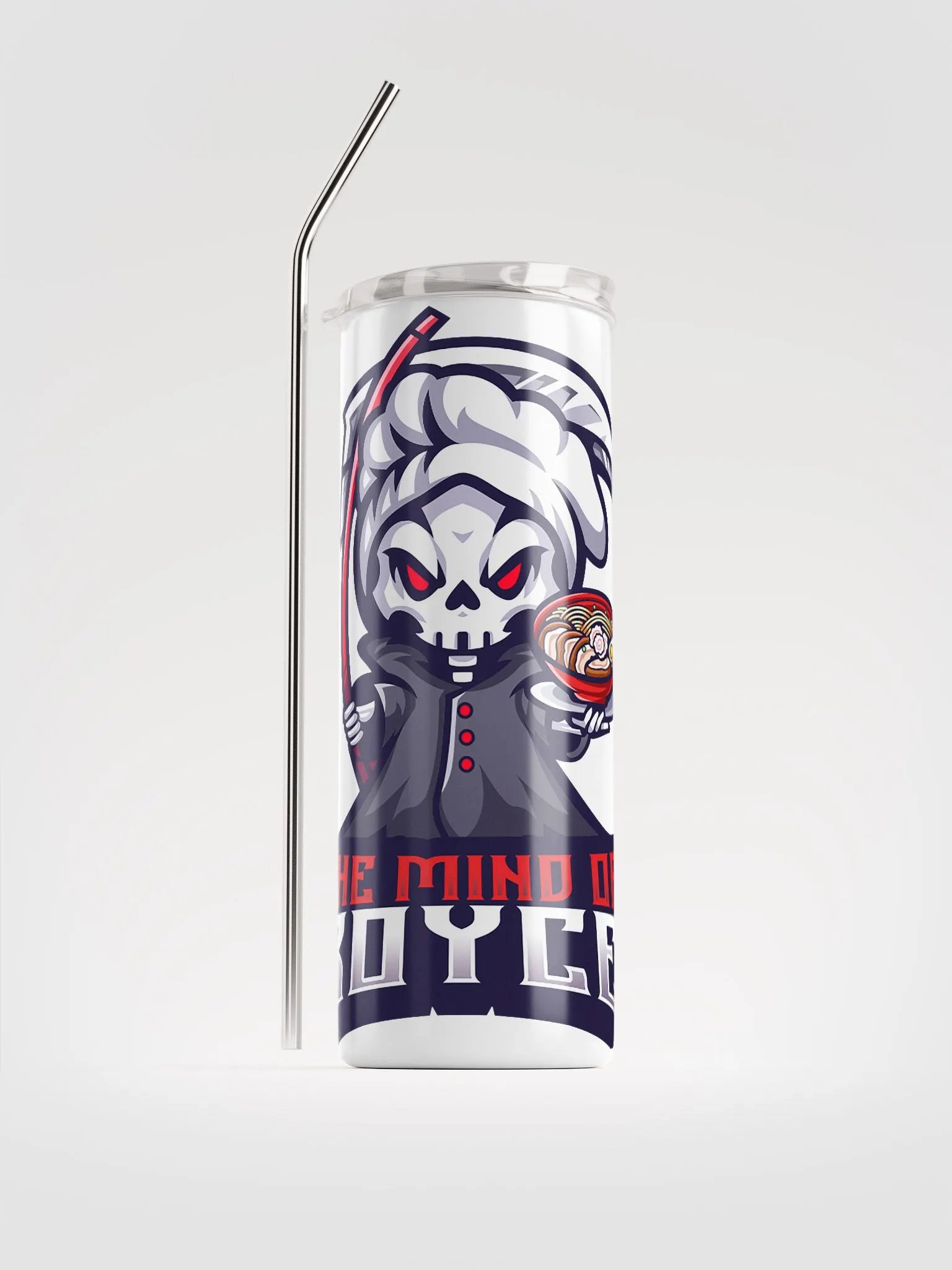 LightSide Logo Water Bottle w/Straw product image (1)