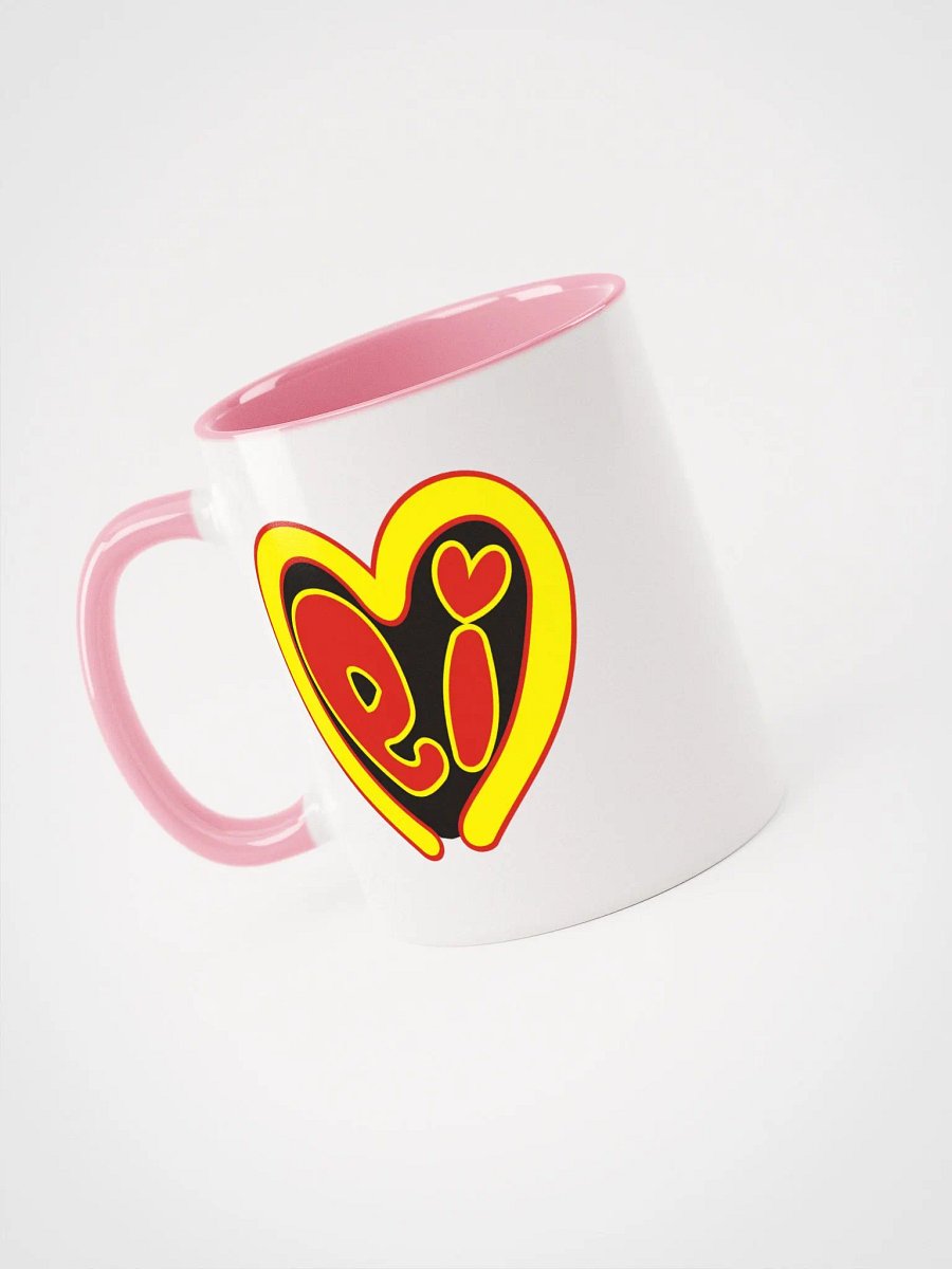 CANECA BRANCA ROSA SUPER MEI FORÇA product image (3)