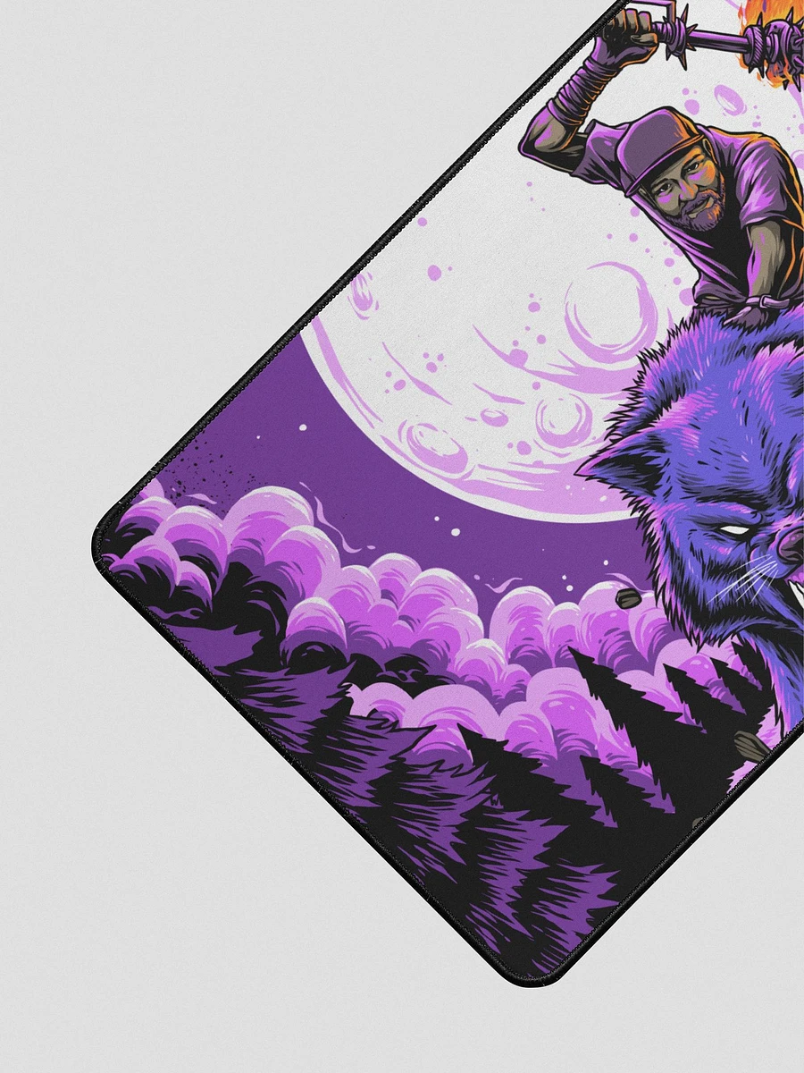 Battle Wolf Mat (black) product image (1)