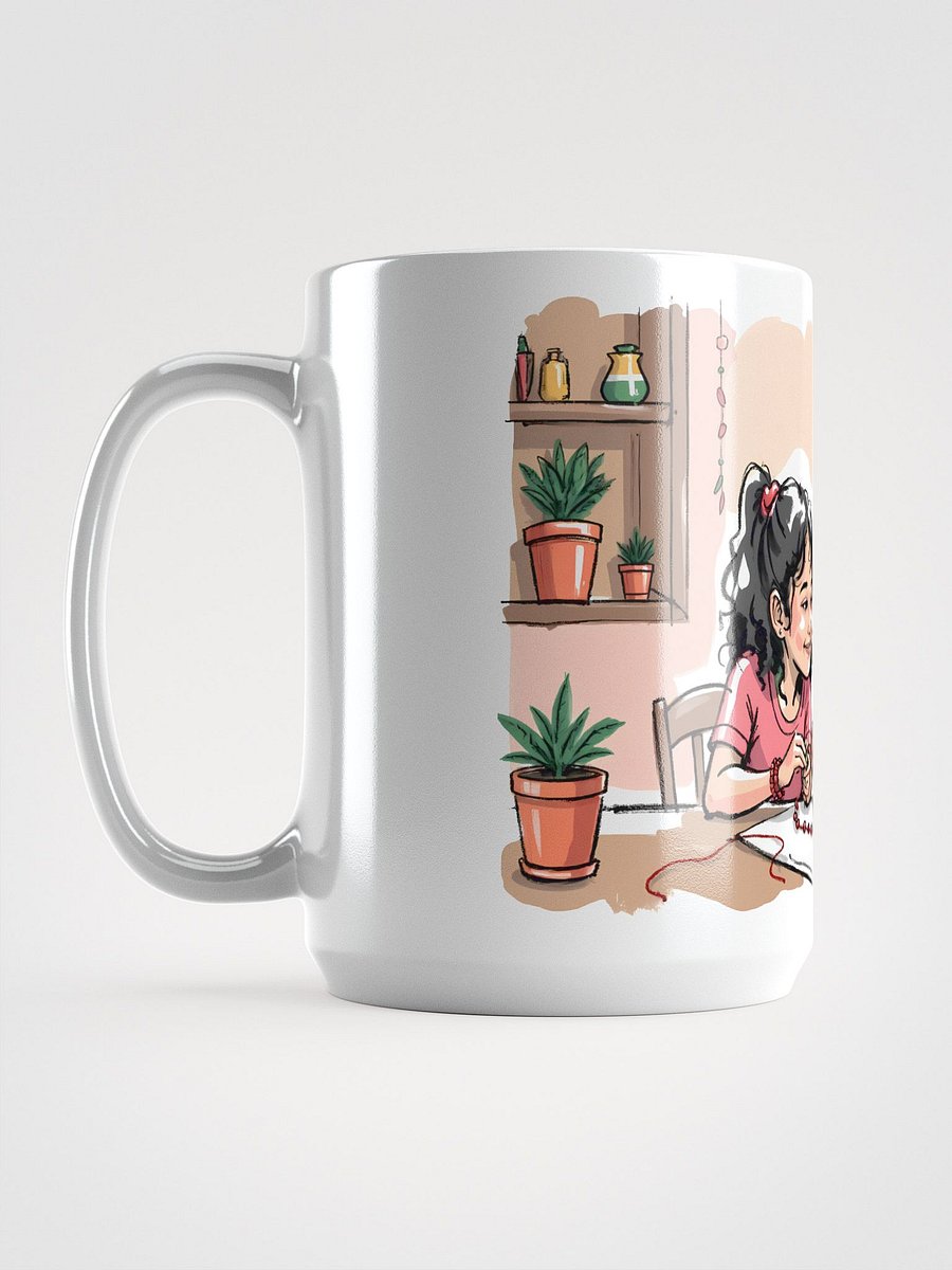 Traditional Raksha Bandhan: Sister’s Love in Art Glossy Mug product image (6)